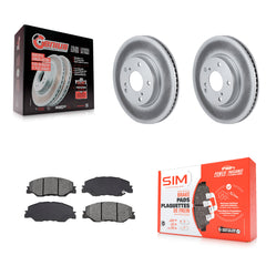 Transit Auto KGS-102910 Disc Brake Kit for 2019-2024 Honda Civic, Honda Insight - Front