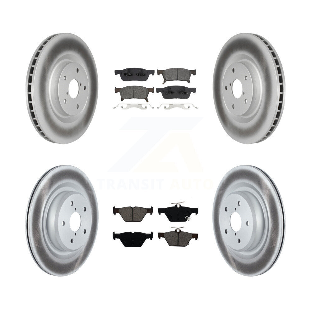 Transit Auto KGS-102915 Disc Brake Kit for 2019-2024 Subaru Ascent - Front and Rear