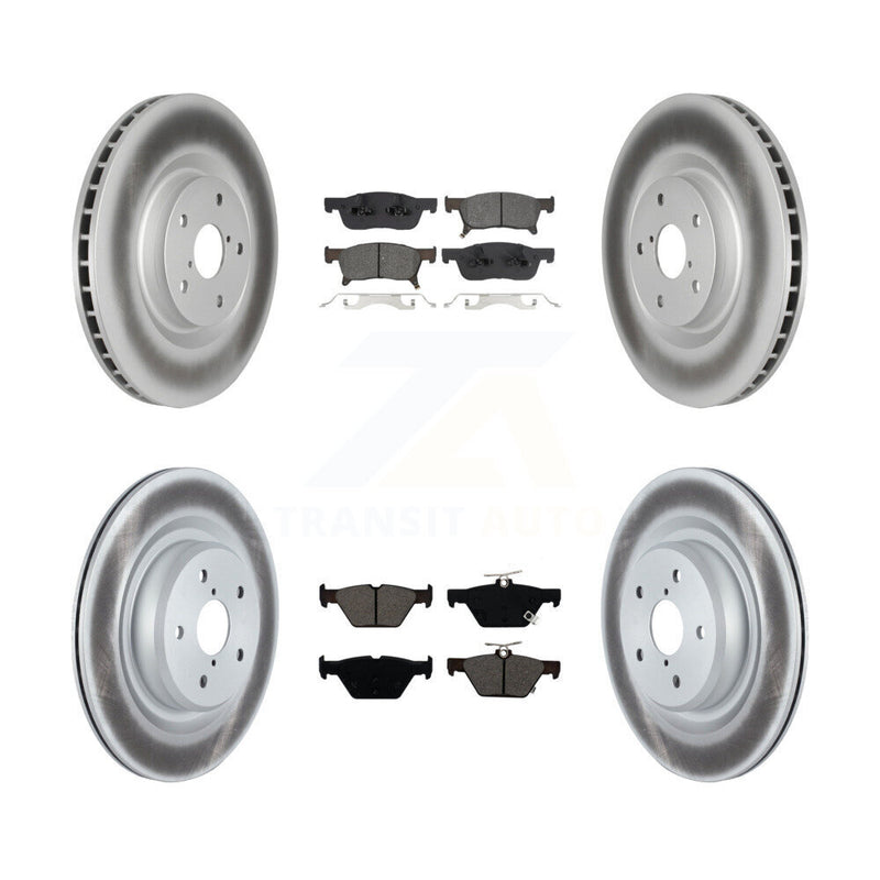 Transit Auto KGS-102915 Disc Brake Kit for 2019-2024 Subaru Ascent - Front and Rear