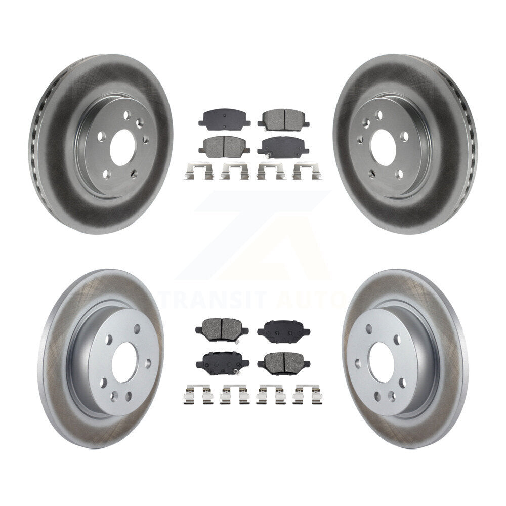 Transit Auto KGS-102916 Disc Brake Kit for 2018-2022 Chevrolet Trax, Buick Encore - Front and Rear