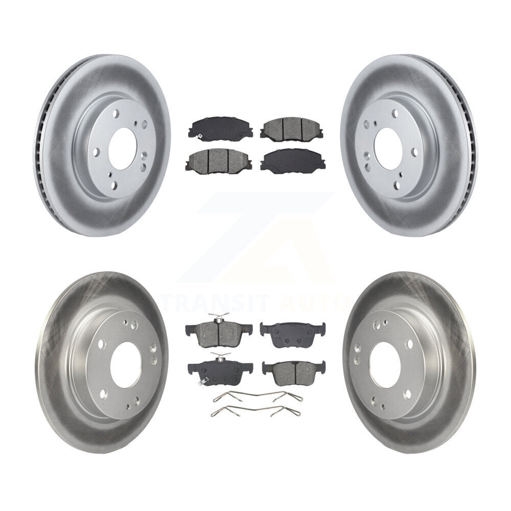 Transit Auto KGS-102917 Disc Brake Kit for 2019-2022 Honda Insight - Front and Rear