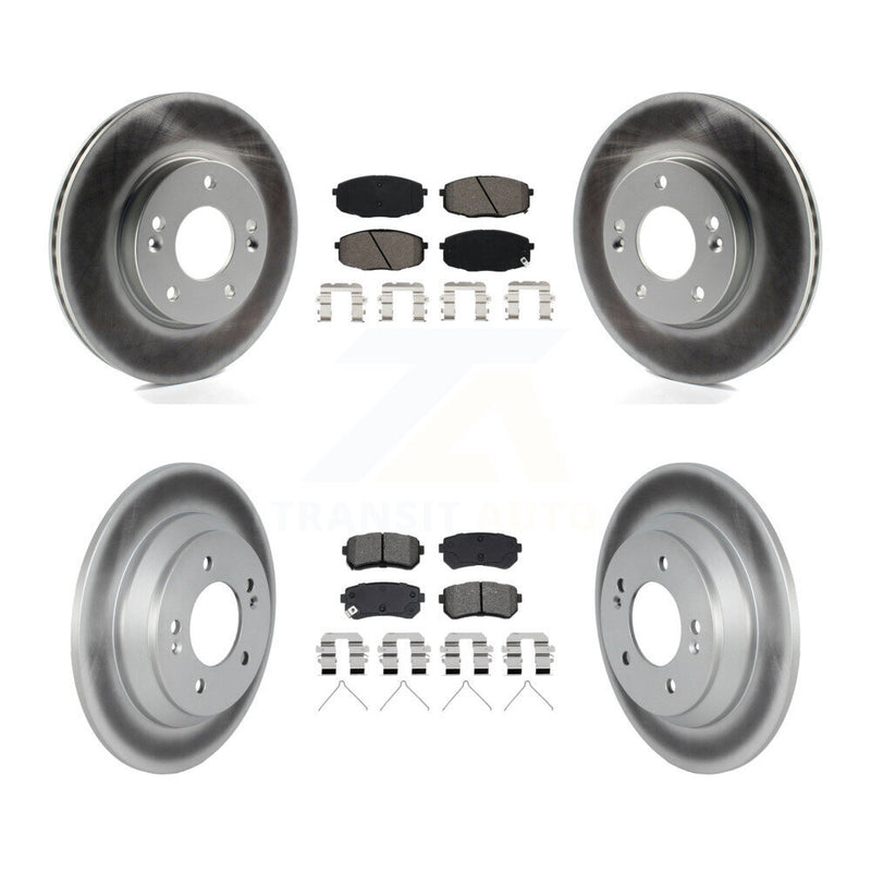 Transit Auto KGS-102921 Disc Brake Kit for 2022 Hyundai Kona - Front and Rear