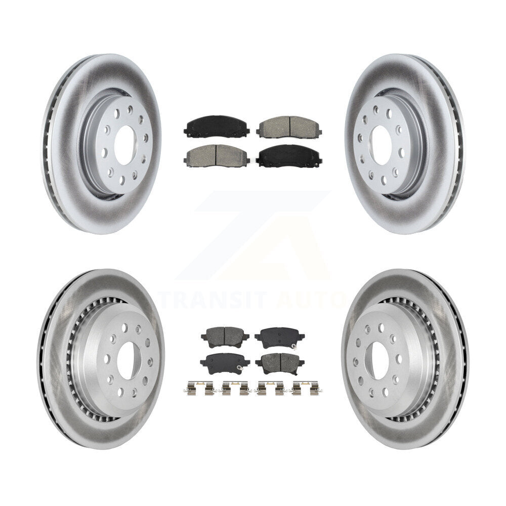 Transit Auto KGS-102924 Disc Brake Kit for 2020-2023 Jeep Gladiator - Front and Rear