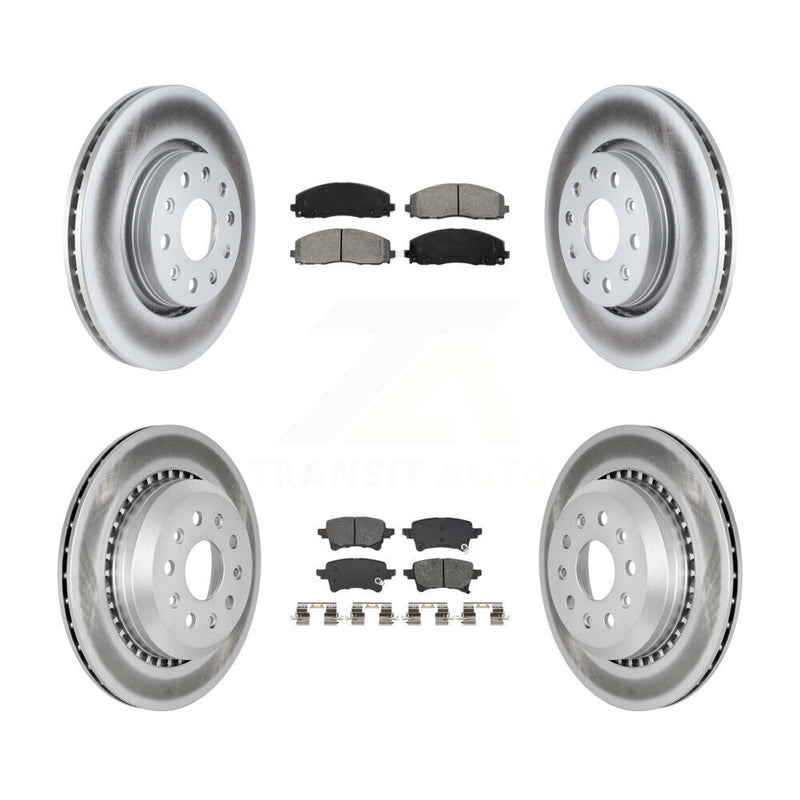 Transit Auto KGS-102924 Disc Brake Kit for 2020-2023 Jeep Gladiator - Front and Rear