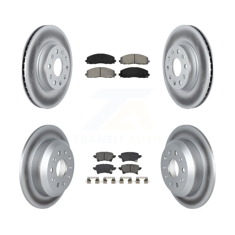 Transit Auto KGS-102925 Disc Brake Kit for 2021 Jeep Wrangler - Front and Rear