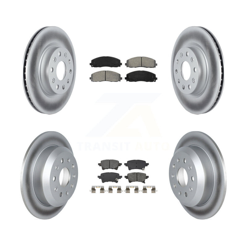 Transit Auto KGS-102925 Disc Brake Kit for 2021 Jeep Wrangler - Front and Rear