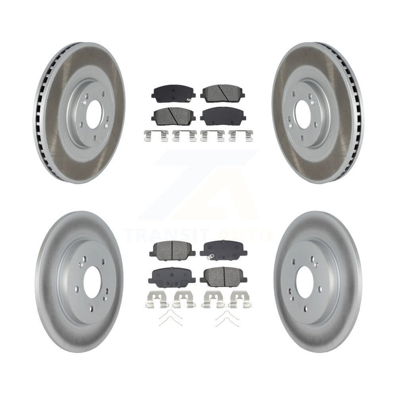 Transit Auto KGS-102927 Disc Brake Kit for 2020-2024 Hyundai Palisade, Kia Telluride - Front and Rear
