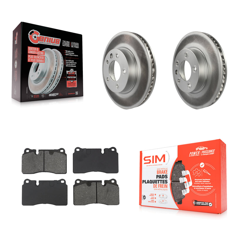 Transit Auto KGS-102928 Disc Brake Kit for 2006-2017 Volkswagen Touareg - Front