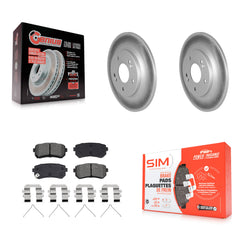 Transit Auto KGS-102934 Disc Brake Kit for 2018-2024 Hyundai Kona, Kia Seltos - Rear