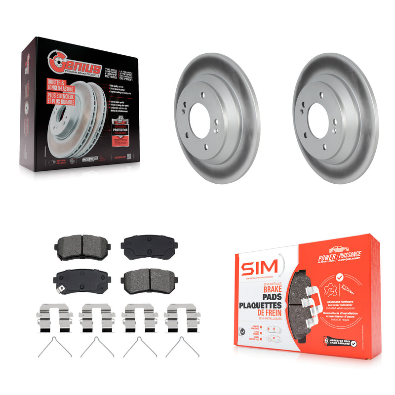 Transit Auto KGS-102935 Disc Brake Kit for 2018-2023 Hyundai Kona - Rear