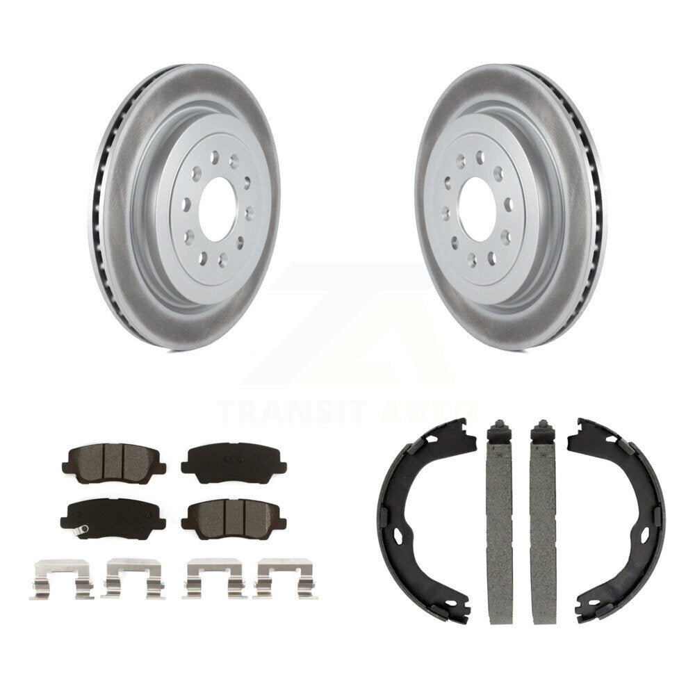 Transit Auto KGS-102938 Disc Brake Kit for 2013-2019 Cadillac ATS - Rear