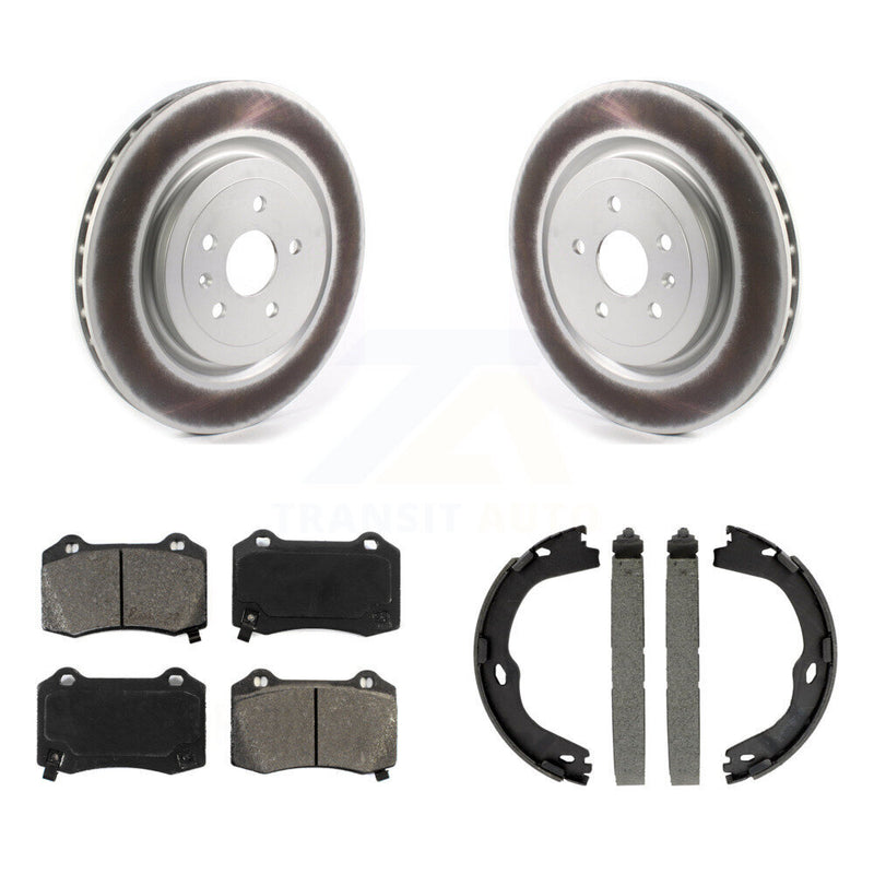 Transit Auto KGS-102940 Disc Brake Kit for 2016-2023 Chevrolet Camaro, Cadillac CTS - Rear