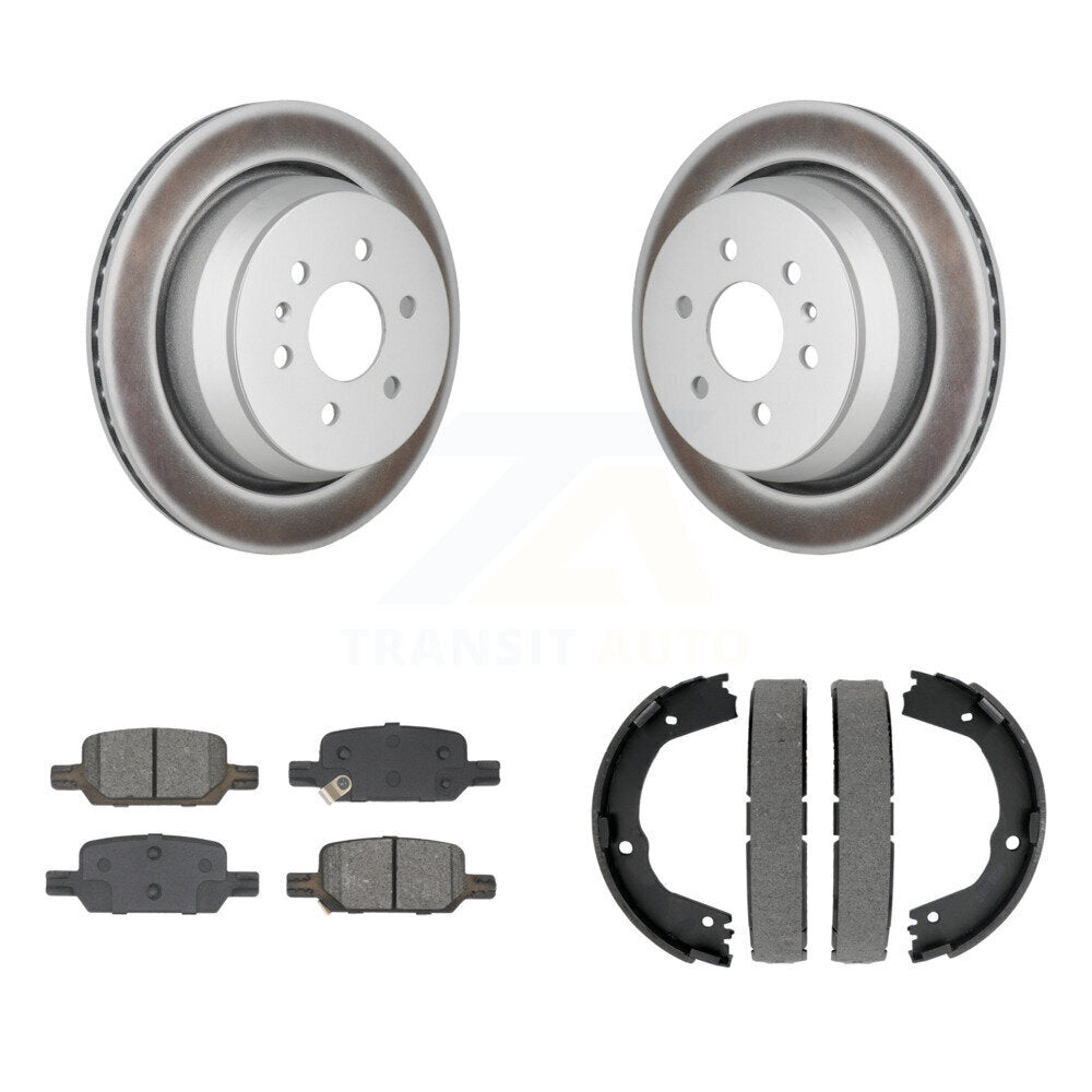 Transit Auto KGS-102943 Disc Brake Kit for 2021-2022 Chevrolet Colorado, GMC Canyon - Rear