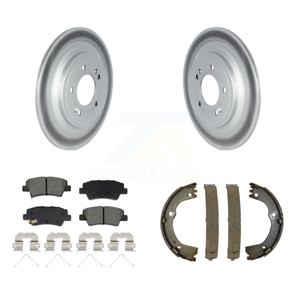 Transit Auto KGS-102953 Disc Brake Kit for 2017-2022 Hyundai Tucson, Kia Sportage - Rear