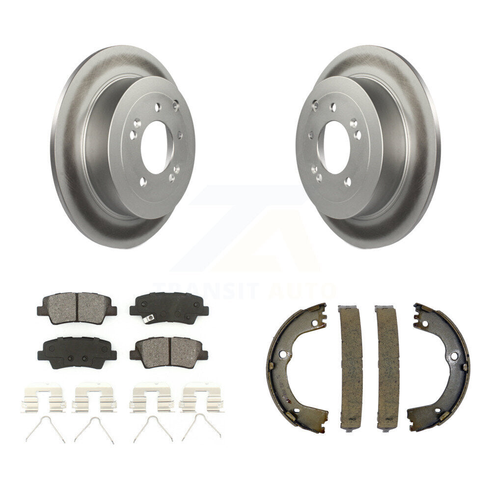 Transit Auto KGS-102954 Disc Brake Kit for 2016-2022 Hyundai Tucson, Kia Sportage - Rear
