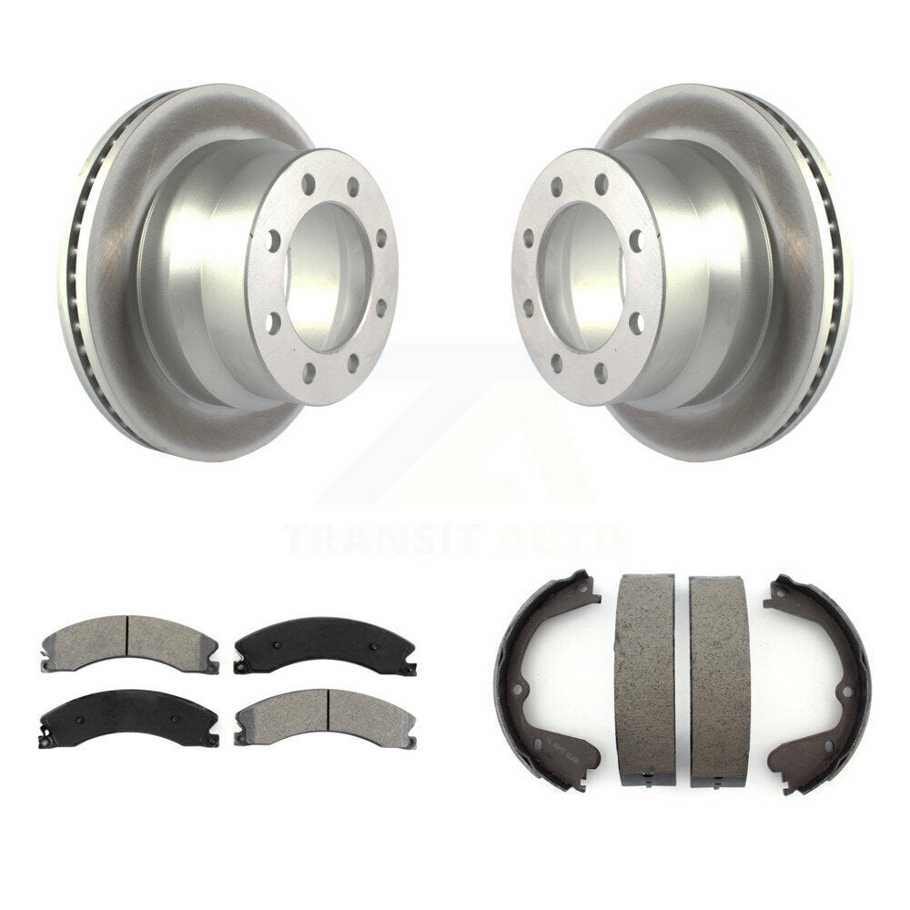 Transit Auto KGS-102958 Disc Brake Kit for 2009-2020 Chevrolet Express 4500, Chevrolet Express 3500 and More - Rear