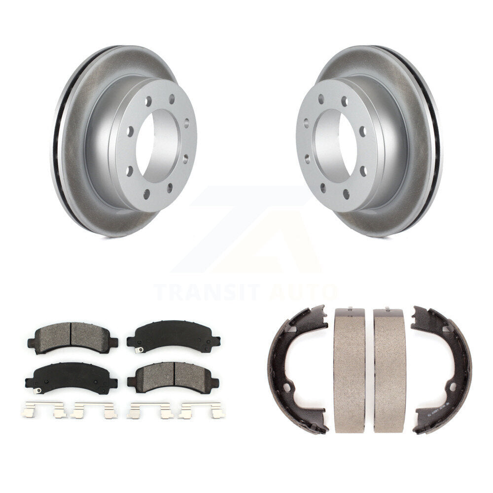 Transit Auto KGS-102960 Disc Brake Kit for 2008-2018 Chevrolet Express 2500, GMC Savana 2500 and More - Rear
