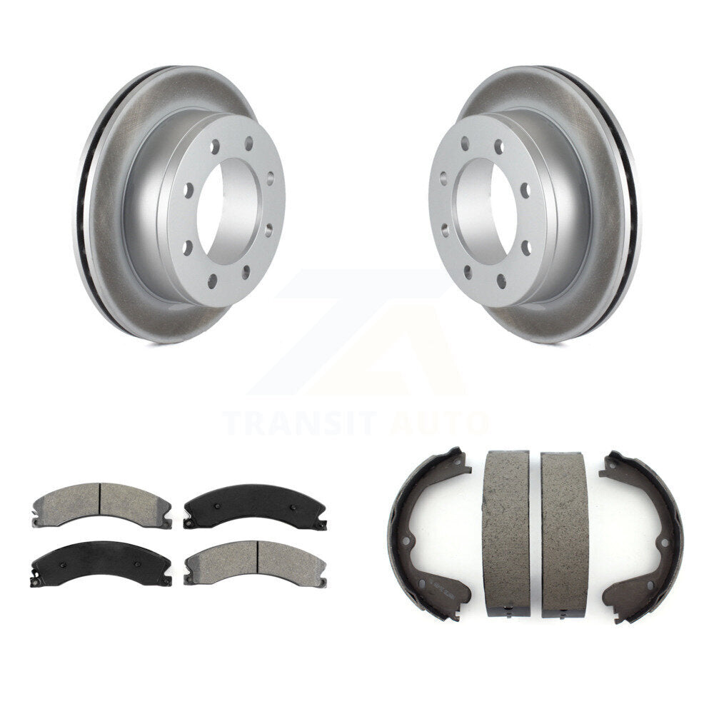 Transit Auto KGS-102965 Disc Brake Kit for 2010-2011 Chevrolet Express 4500 - Rear