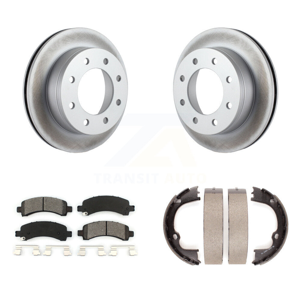 Transit Auto KGS-102966 Disc Brake Kit for 2009-2014 Chevrolet Express 3500, Chevrolet Express 2500, GMC Savana 2500 - Rear