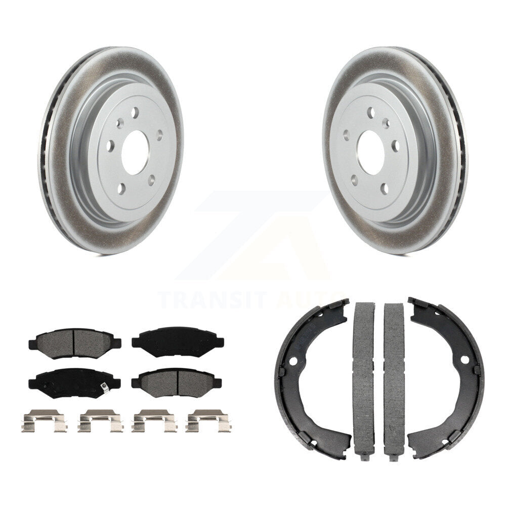 Transit Auto KGS-102970 Disc Brake Kit for 2008-2015 Cadillac CTS, Chevrolet Camaro - Rear