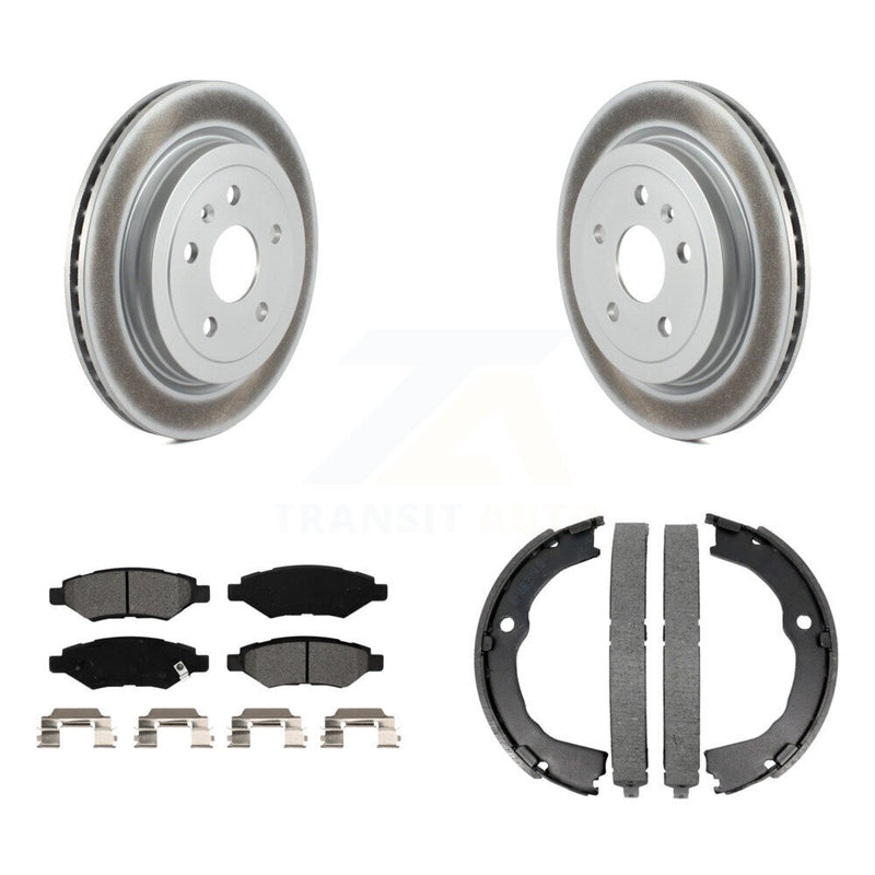 Transit Auto KGS-102970 Disc Brake Kit for 2008-2015 Cadillac CTS, Chevrolet Camaro - Rear