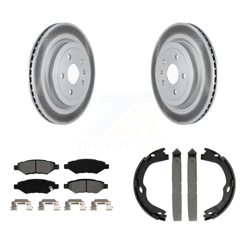 Transit Auto KGS-102972 Disc Brake Kit for 2014 Cadillac CTS - Rear