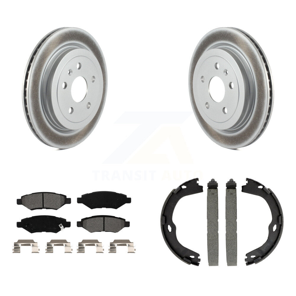 Transit Auto KGS-102973 Disc Brake Kit for 2014 Cadillac CTS - Rear