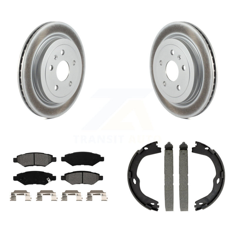 Transit Auto KGS-102973 Disc Brake Kit for 2014 Cadillac CTS - Rear
