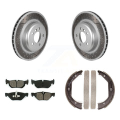 Transit Auto KGS-102983 Disc Brake Kit for 2013 BMW 328i xDrive - Rear