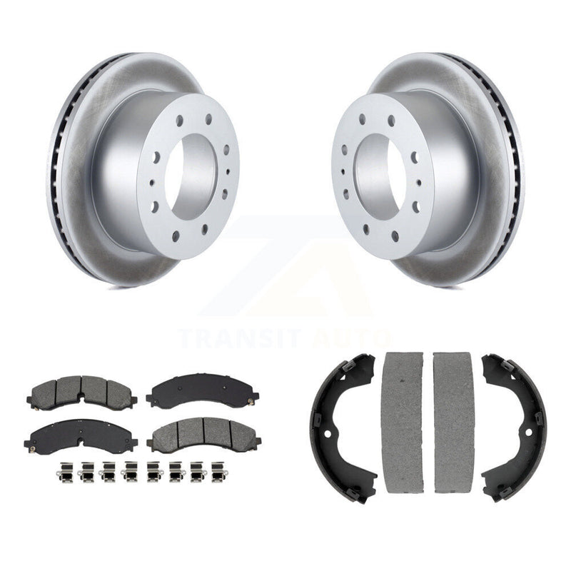 Transit Auto KGS-102987 Disc Brake Kit for 2020-2024 Chevrolet Silverado 2500 HD, Chevrolet Silverado 3500 HD and More - Rear