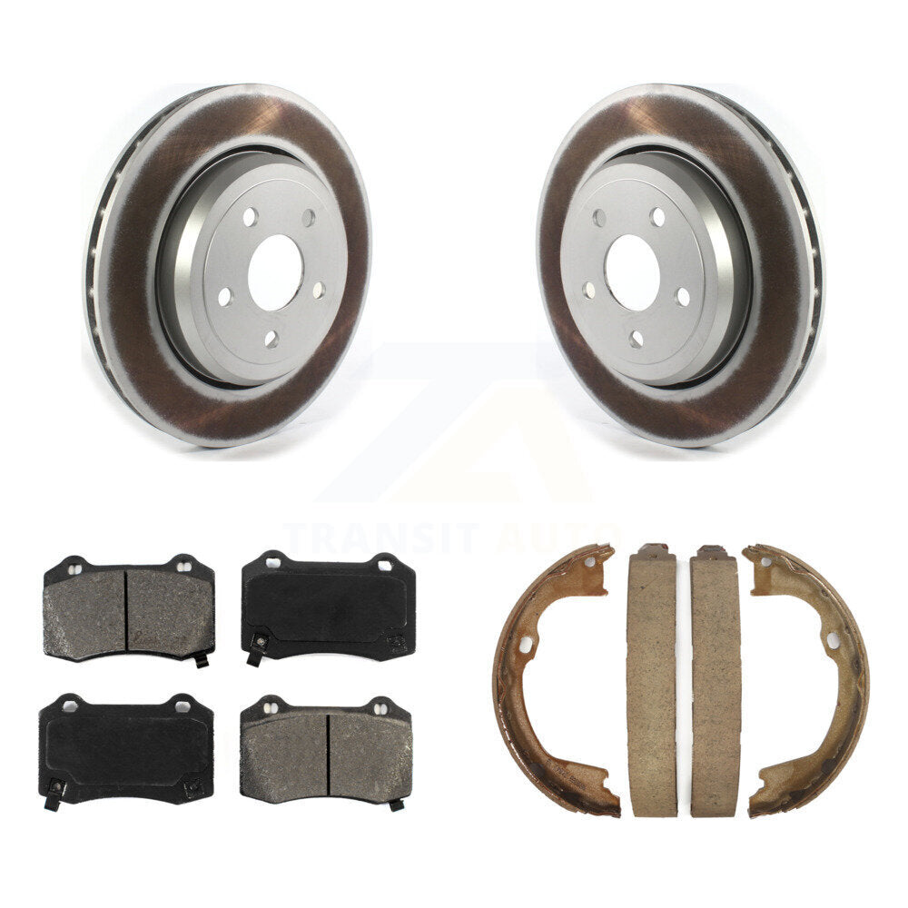 Transit Auto KGS-102988 Disc Brake Kit for 2012-2022 Dodge Durango, Jeep Grand Cherokee - Rear
