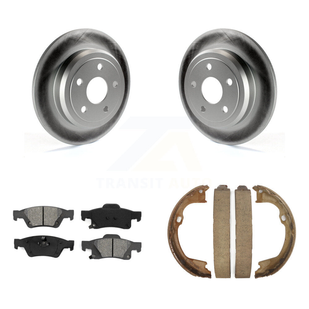 Transit Auto KGS-102990 Disc Brake Kit for 2011-2017 Dodge Durango, Jeep Grand Cherokee - Rear