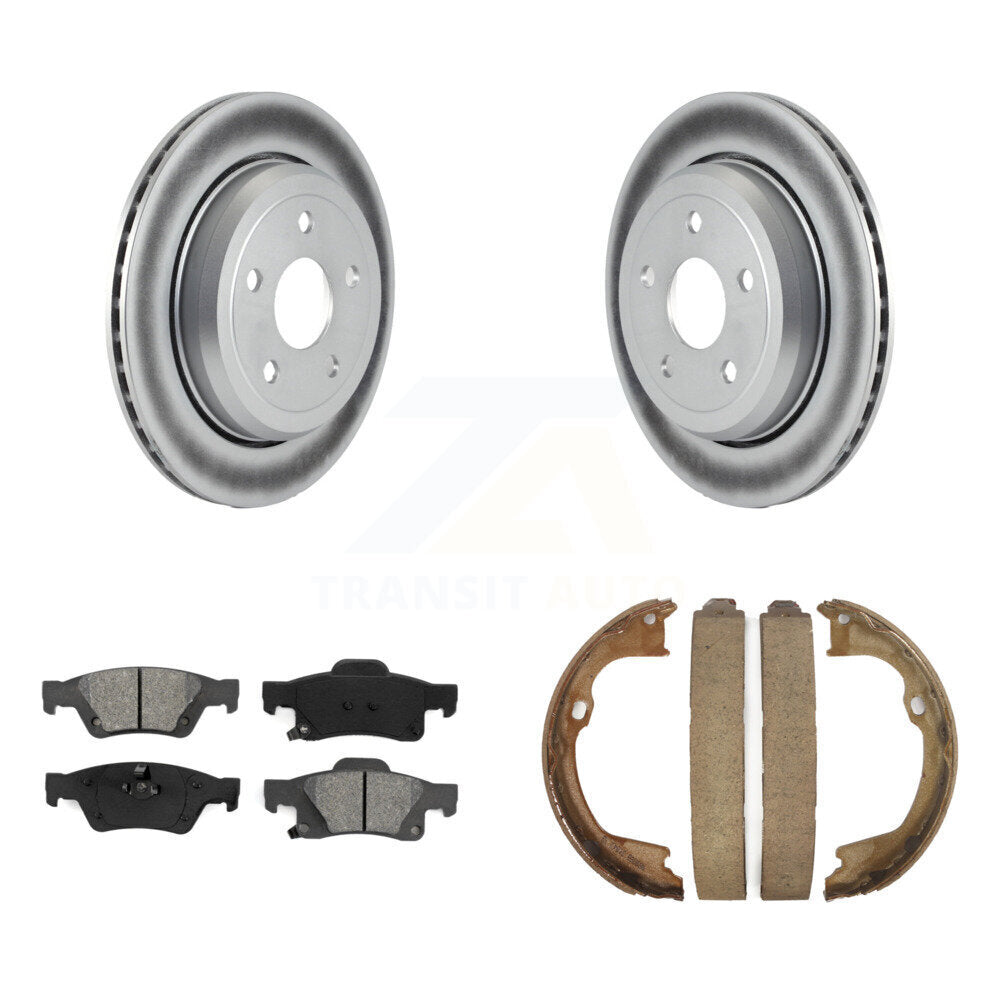 Transit Auto KGS-102991 Disc Brake Kit for 2011-2022 Jeep Grand Cherokee WK, Dodge Durango, Jeep Grand Cherokee - Rear