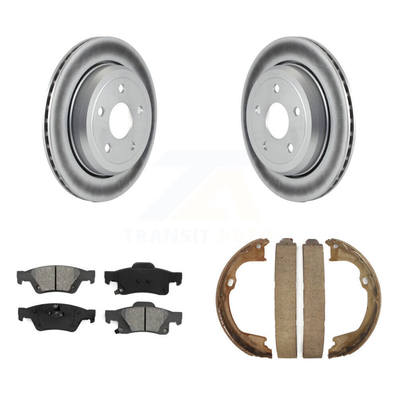 Transit Auto KGS-102991 Disc Brake Kit for 2011-2022 Jeep Grand Cherokee WK, Dodge Durango, Jeep Grand Cherokee - Rear