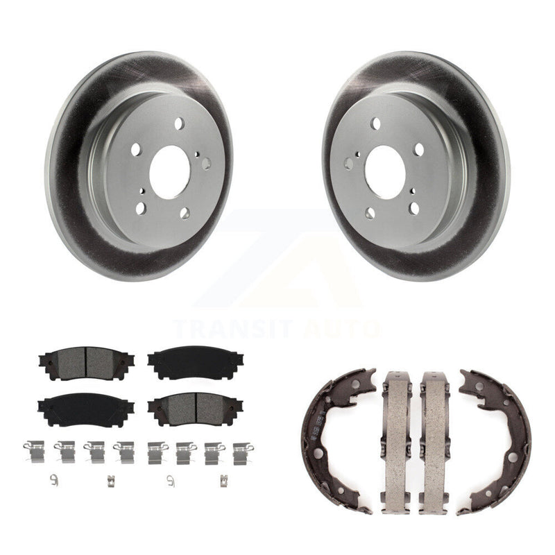 Transit Auto KGS-102994 Disc Brake Kit for 2018-2023 Toyota Camry, Toyota RAV4 - Rear
