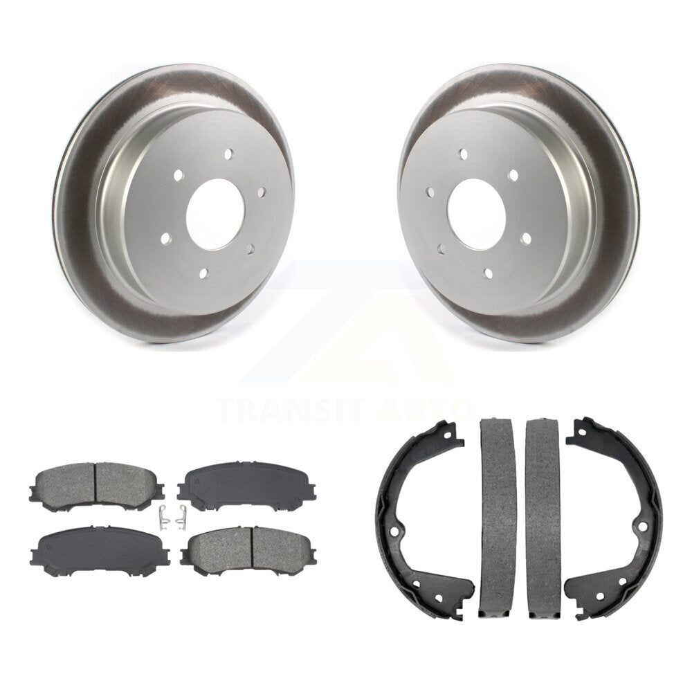 Transit Auto KGS-102996 Disc Brake Kit for 2017-2023 Nissan TITAN - Rear
