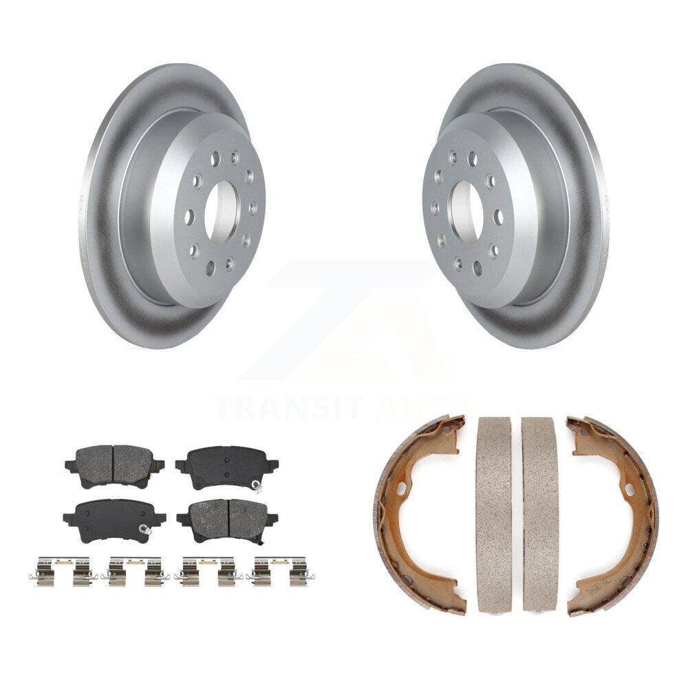 Transit Auto KGS-103000 Disc Brake Kit for 2021 Jeep Wrangler - Rear