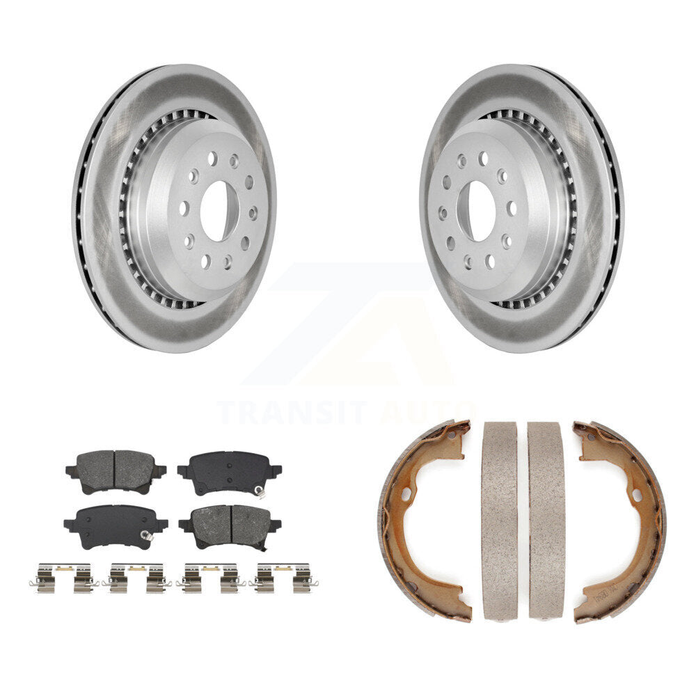 Transit Auto KGS-103001 Disc Brake Kit for 2020-2022 Jeep Wrangler, Jeep Gladiator - Rear