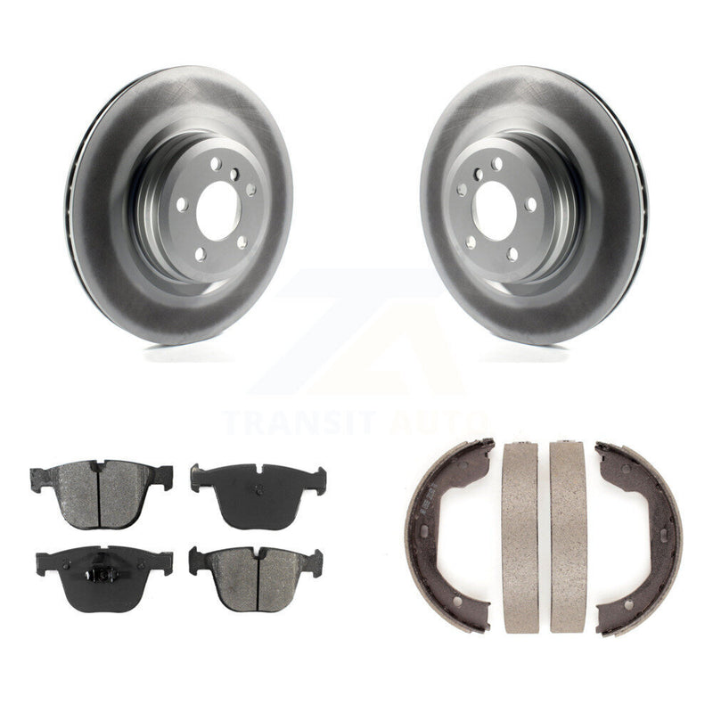 Transit Auto KGS-103002 Disc Brake Kit for 2009-2016 BMW ActiveHybrid 7, BMW Alpina B7 and More - Rear