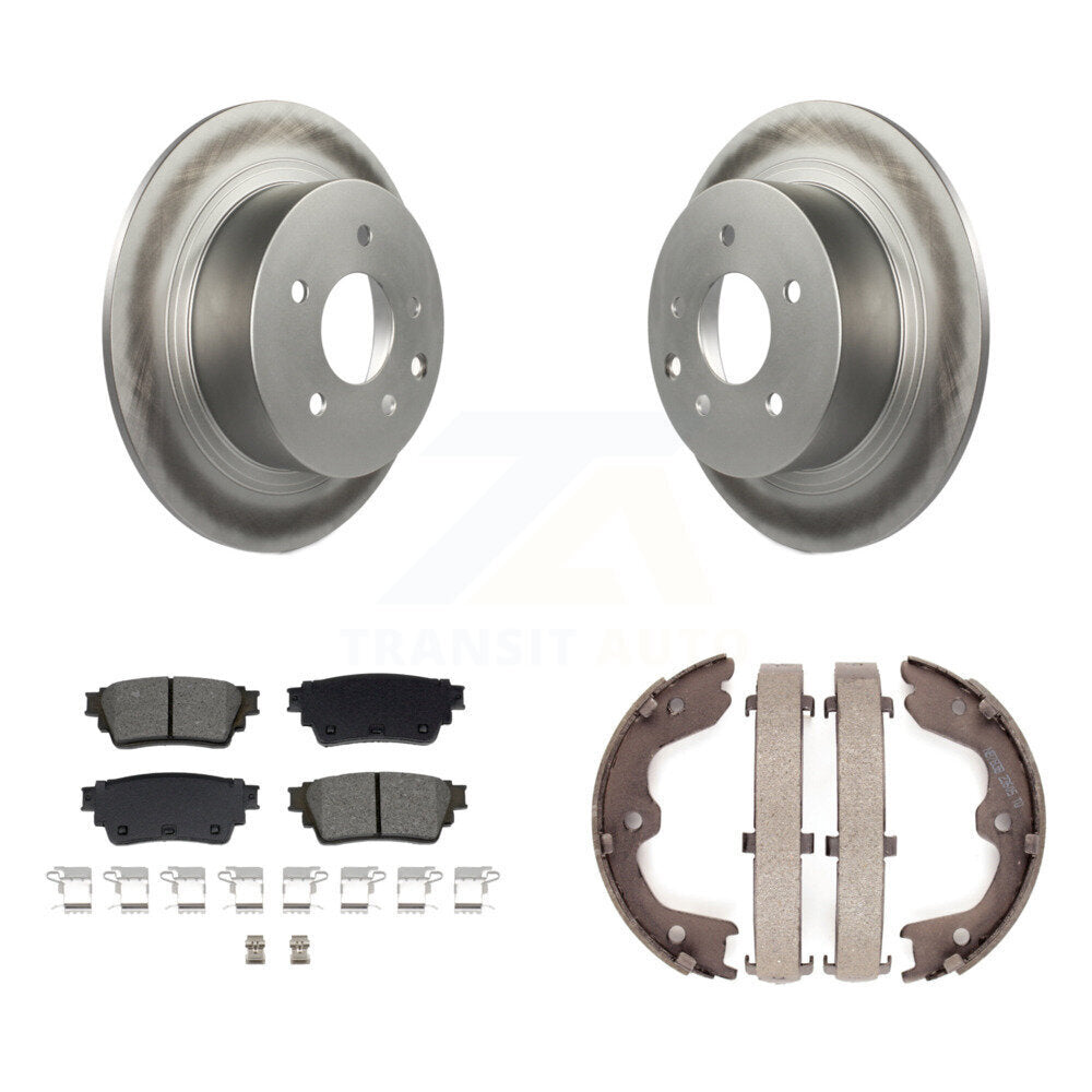 Transit Auto KGS-103004 Disc Brake Kit for 2019 Nissan Altima - Rear