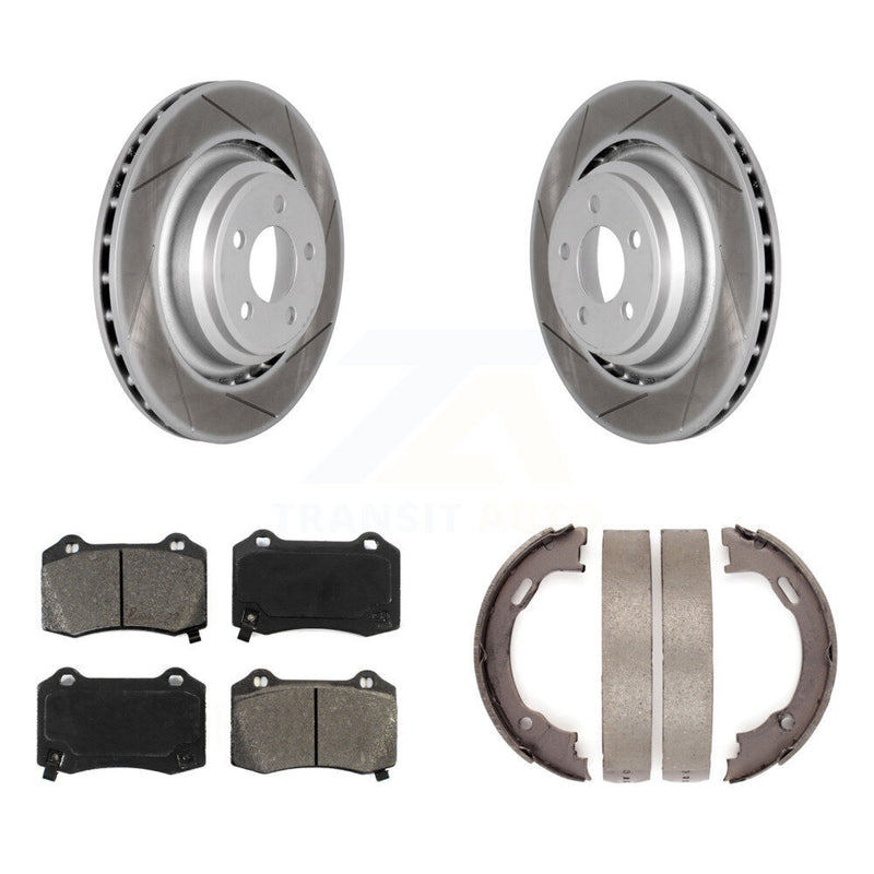Transit Auto KGS-103006 Disc Brake Kit for 2005-2021 Dodge Challenger, Dodge Charger and More - Rear