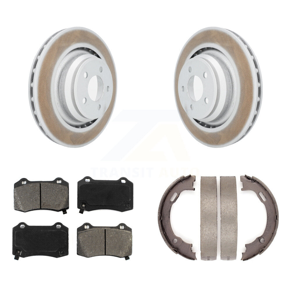 Transit Auto KGS-103009 Disc Brake Kit for 2005-2021 Dodge Challenger, Dodge Charger and More - Rear