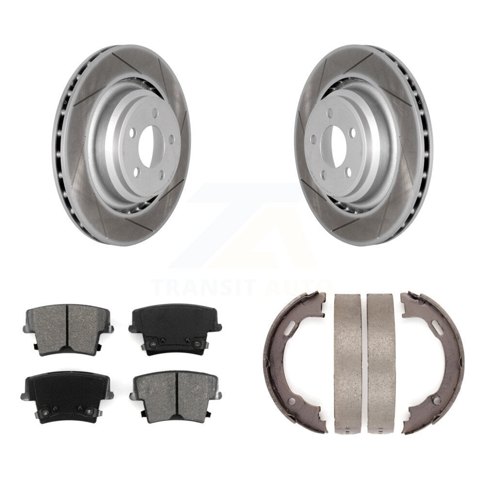 Transit Auto KGS-103011 Disc Brake Kit for 2015 Dodge Charger - Rear