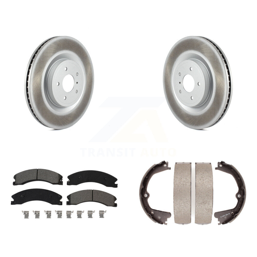 Transit Auto KGS-103013 Disc Brake Kit for 2012-2019 Nissan NV1500, Nissan NV2500, Nissan NV3500 - Rear