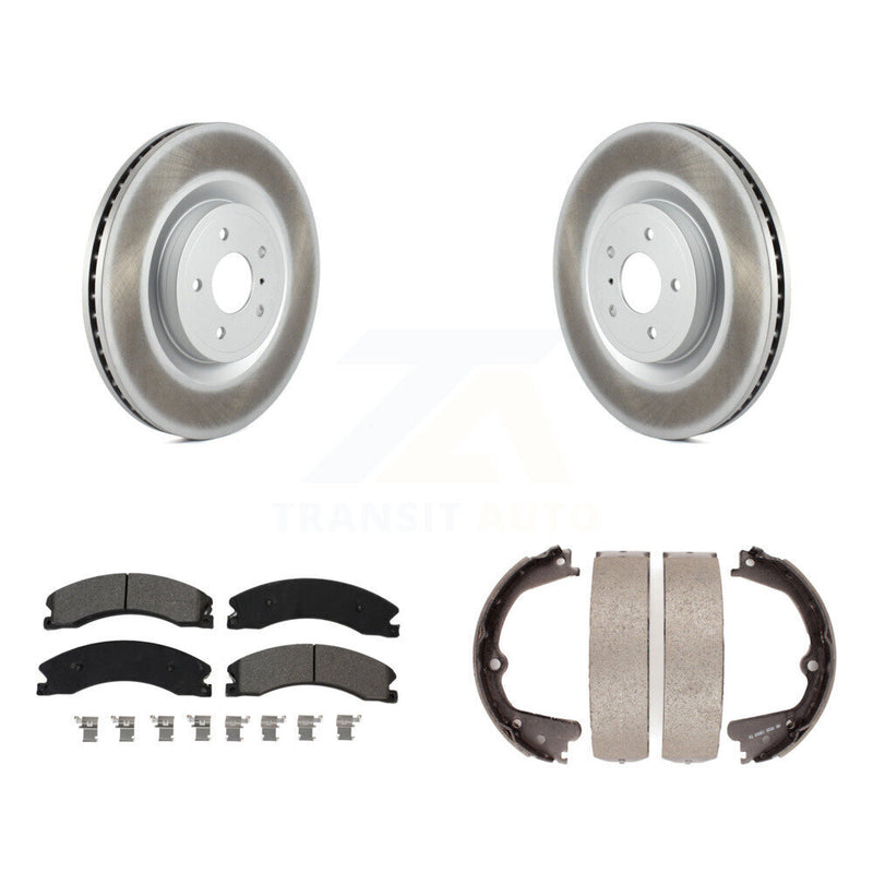Transit Auto KGS-103013 Disc Brake Kit for 2012-2019 Nissan NV1500, Nissan NV2500, Nissan NV3500 - Rear