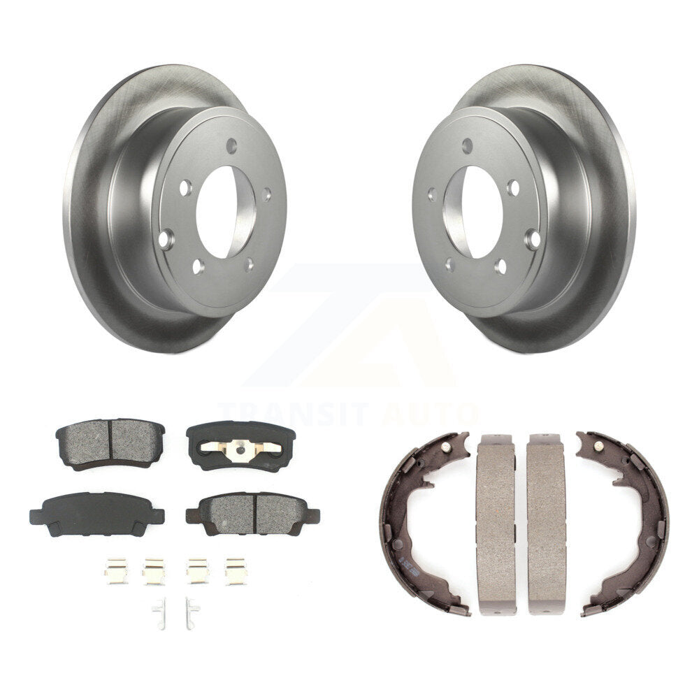Transit Auto KGS-103016 Disc Brake Kit for 2007-2017 Jeep Compass, Jeep Patriot and More - Rear