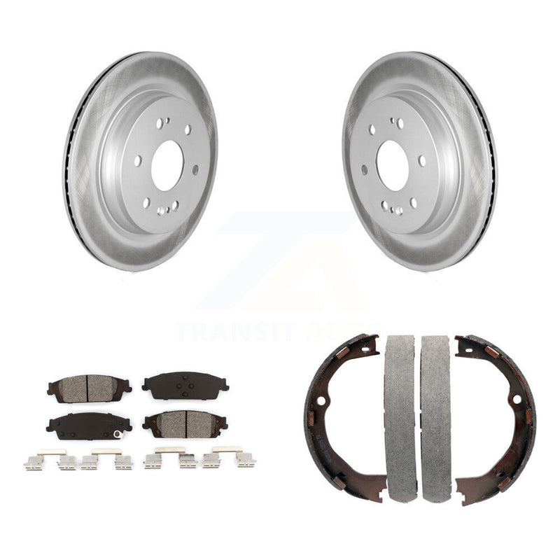 Transit Auto KGS-103021 Disc Brake Kit for 2019 Chevrolet Silverado 1500 LD, GMC Sierra 1500 Limited - Rear