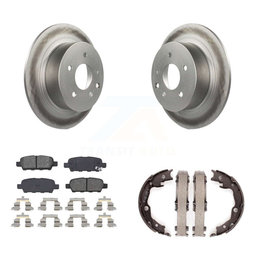 Transit Auto KGS-103030 Disc Brake Kit for 2007-2019 Nissan Juke, Nissan Sentra - Rear