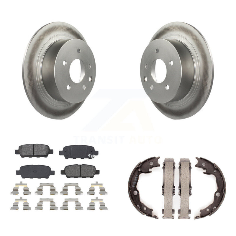Transit Auto KGS-103030 Disc Brake Kit for 2007-2019 Nissan Juke, Nissan Sentra - Rear