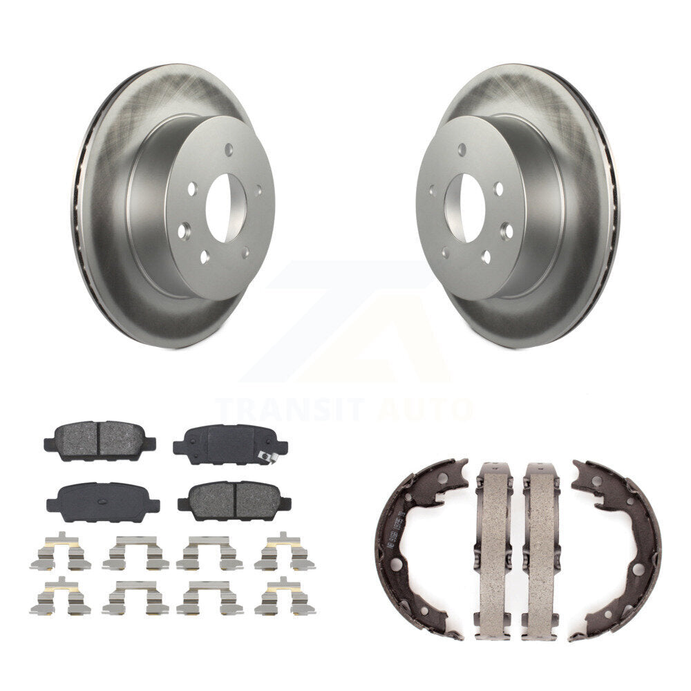 Transit Auto KGS-103031 Disc Brake Kit for 2008-2022 Nissan LEAF, Nissan Juke and More - Rear